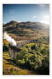 Poster  Glenfinnan Viaduct in Scotland - Sören Bartosch