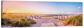 Canvas print  Sunset, Baltic Sea - Art Couture